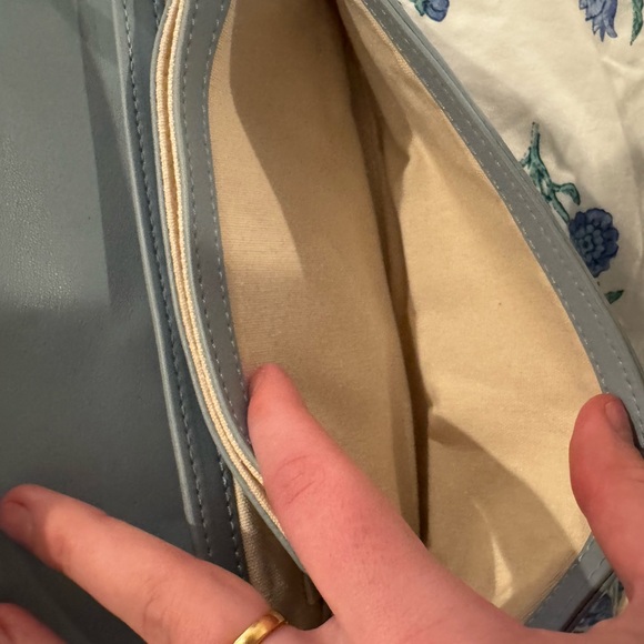 Dolce Vita ALICE SHOULDER BAG BLUE SUEDE - Picture 8 of 13